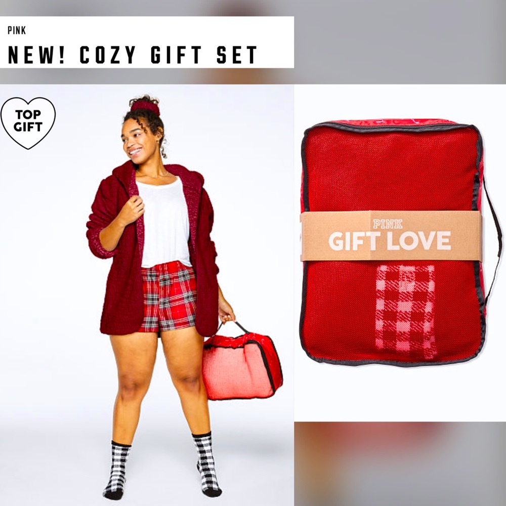 NWT! Victoria's Secret PINK Cozy Gift Set